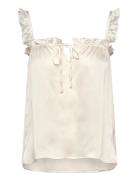 Top Pyjama Camisole Satin Pyjamas White Lindex