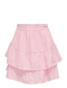 Kogesther Ladder Tape Skirt Wvn Dresses & Skirts Skirts Short Skirts P...