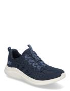 Womens Ultra Flex - Lite Groove Lave Sneakers Navy Skechers