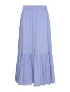 Rwiris Stripe Long Skirt Skirts Blue Rosemunde