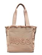 Becky Tote Sm. Ca Bags Totes Beige HUGO