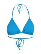 Shobi Bel Bikini Top Bikinitopp Blue Becksöndergaard