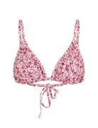 Fleuriella Bella Frill Bikini Top Bikinitopp Red Becksöndergaard