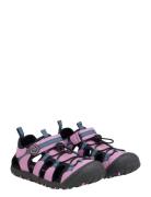 Sandals Hiking W. Toe Cap Shoes Summer Shoes Sandals Purple Color Kids