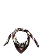 Dante6-Leopard Printed Scarf Skjerf Multi/patterned Dante6