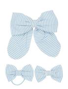 3-Pack Seersucker Accessories Hårtilbehør Blue Copenhagen Colors