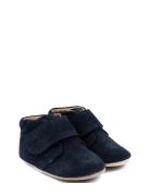 Beginners™ Velcro Season Tøfler Innesko Navy Pom Pom