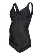 Mllouisa Padded Hc Tankini 2F Badedrakt Badetøy Black Mamalicious