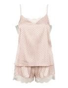 Carla Night Set Pyjamas Pink Missya