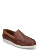 Bratton Loafer G Mokasiner Lave Sko Brown Clarks