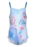 Swimsuit Badedrakt Badetøy Blue Frost