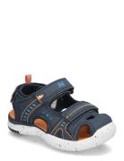 Ljungby Shoes Summer Shoes Sandals Blue Leaf