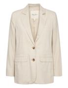 Nyanpw Bz Blazers Single Breasted Blazers Beige Part Two