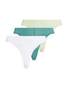 Low Rise Thong 3Pk Stringtruse Undertøy Multi/patterned Calvin Klein