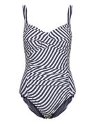 Wave Potenza Swimsuit Badedrakt Badetøy Blue Panos Emporio