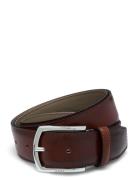 Claus-Tx-St_Sz35 Accessories Belts Classic Belts Brown BOSS