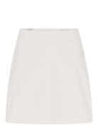 The Skort, High-Rise Kort Skjørt White Girlfriend Collective