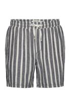 Sdfried Shorts Bottoms Shorts Casual Navy Solid