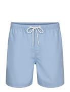 Bs Havana Regular Fit Swim Shorts Badeshorts Blue Bruun & Stengade