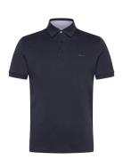 Mercerized Ss Polo Designers Polos Short-sleeved Navy GANT