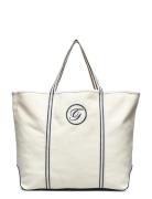Canvas Beach Tote Bag Bags Totes Beige GANT