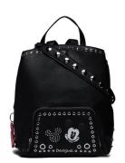 Mickey Rock Sumy Ryggsekk Veske Black Desigual