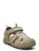 Bisgaard Parker Shoes Summer Shoes Sandals Beige Bisgaard