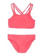 Bikini W. Structure Bikini Pink Color Kids