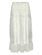 Vmsmilla H/W Ankle Skirt Wvn Ga Langt Skjørt White Vero Moda