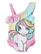 Nmfmiklisa Mlp Swimsuit Cplg Badedrakt Badetøy Pink Name It
