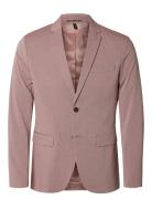 Slhslim-Liam Spring Blz Flex Blazer Dressjakke Pink Selected Homme