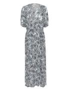 Kaisolde Amber Maxi Dress Maxikjole Festkjole Blue Kaffe