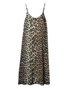 Vmjosie Calf Singlet Dress Wvn Ga Knelang Kjole Beige Vero Moda