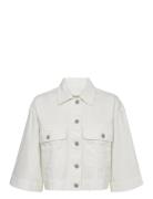 Mmpenn Bianco Jacket Dongerijakke Denimjakke White MOS MOSH
