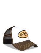 Oval Patch Sum Trucker Black - White - Dark Green Von Dutch Accessorie...