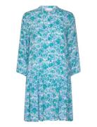 Imogene Dress Kort Kjole Blue Noella
