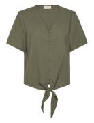 Blouse From Freequent In A Light Material. The Blouse Has A Simple Sil...