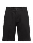 Milano Twill Shorts Bottoms Shorts Chinos Shorts Black Clean Cut Copen...