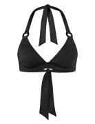 Midnight Swim P Swimwear Bikinis Bikini Tops Triangle Bikinitops Black...