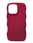 Wavy Case Red Velvet Mobiltilbehør-covers Ph Cases Burgundy Holdit