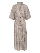 Kadebra Shirt Dress Maxikjole Festkjole Multi/patterned Kaffe