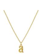 Alphabet Accessories Jewellery Necklaces Dainty Necklaces Gold Maanest...
