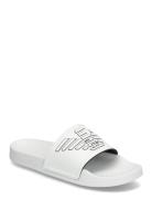 Slip.pvc-Outline Log Slippers Tøfler White Emporio Armani