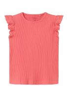 Nmfhalina Ss Top Tops T-shirts Sleeveless  Name It