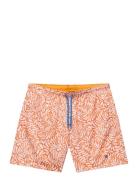 V-Inuvik 1 Badeshorts Orange Napapijri