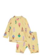 Sunprotection Set Badeshorts Yellow Lindex