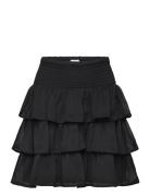 Skirt Flounces And Smock Chiff Dresses & Skirts Skirts Short Skirts Bl...