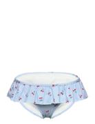 Bikini Brief Flounce Aop Bikini Blue Lindex