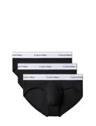 Hip Brief 3Pk Underbukser Y-frontunderbukser Black Calvin Klein