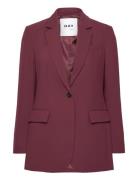 Elton - Classic Gabardine Blazers Single Breasted Blazers Red Day Birg...